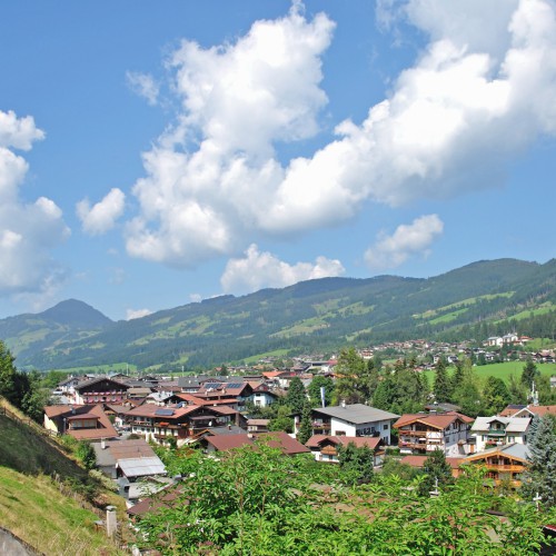 Dorpje Kirchberg zomer