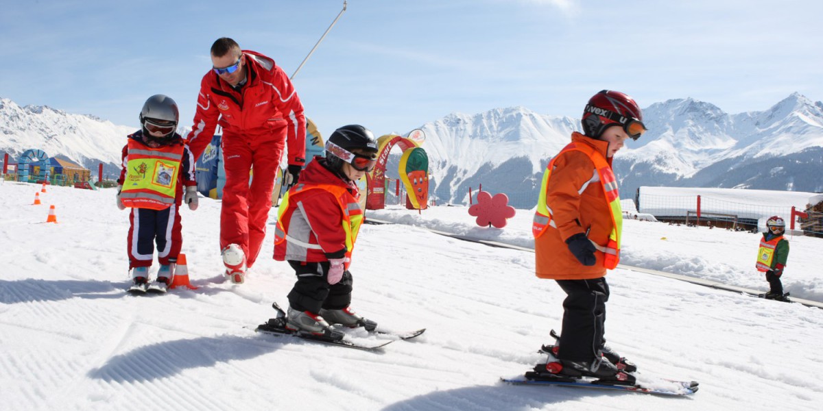 skien in het Kinderland 